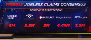 weekly jobless claims April